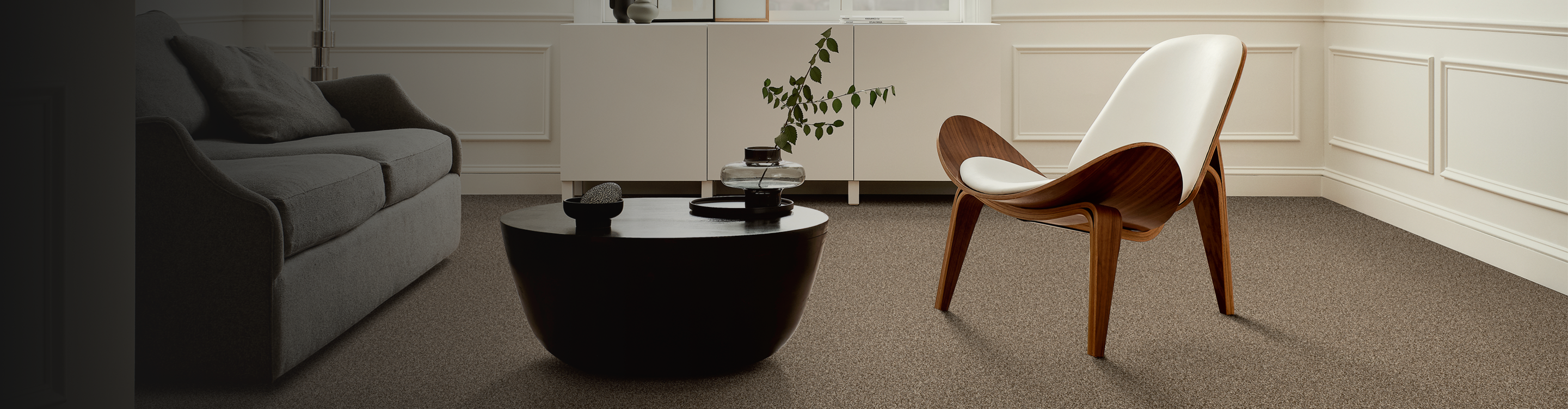 carpet in living room