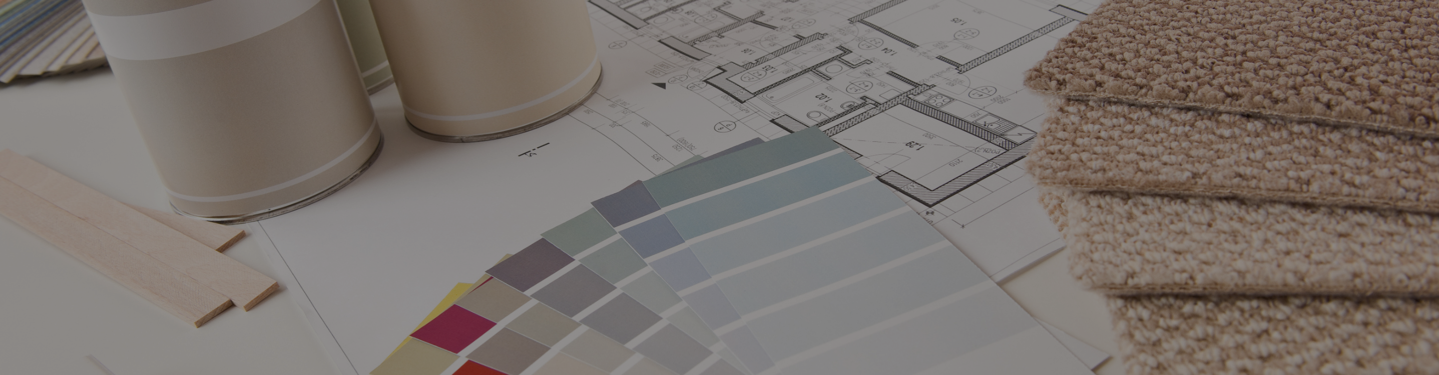interior design paint chips